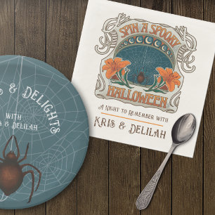 Spooky Halloween, gepersonaliseerd Servet