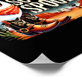 Spooky Halloween Ghost Cowboy Ghost Western Poster (Hoek)