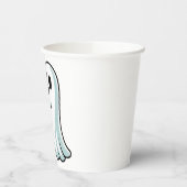 Spooky Halloween Ghost Drink Matcha Drink Papieren Bekers (Links)