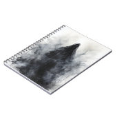 Spooky Halloween Ghost enge herfstseizoen Notitieboek (Linkerzijde)