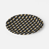 Spooky Halloween Ghost Papieren Bordje (Gekanteld)