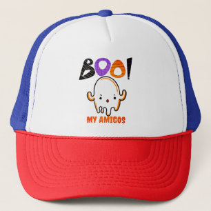 Spooky Halloween Ghost Sierkussen Trucker Pet