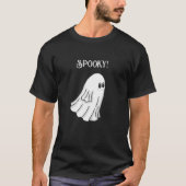 Spooky Halloween Ghost T-shirt (Voorkant)