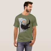 Spooky Halloween Ghost T-shirt (Voorkant volledig)