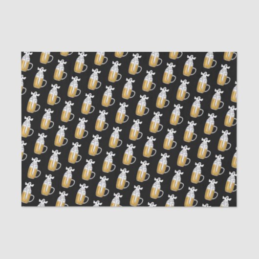 Spooky Halloween Ghost Tissuepapier (Voorkant)