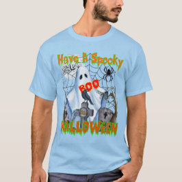 Spooky Halloween Ghost Trick or treat T-shirt