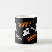 Spooky Halloween Ghosts Coffee Mok (Center)