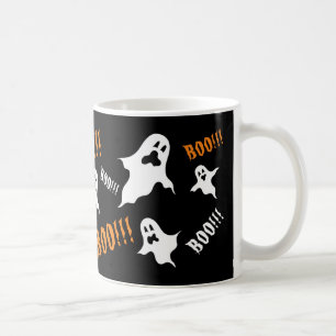 Spooky Halloween Ghosts Coffee Mok