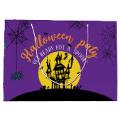 🎃 Spooky Halloween Gift Bag Groot Cadeauzakje (Achterkant)