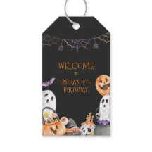 Spooky Halloween Gift Labels