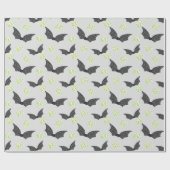 Spooky Halloween Gift Wrap | heks en pompoen Cadeaupapier (Vlak)