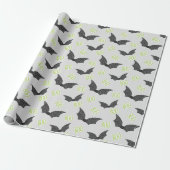 Spooky Halloween Gift Wrap | heks en pompoen Cadeaupapier (Uitgerold)