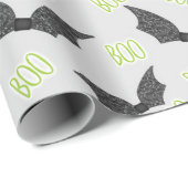 Spooky Halloween Gift Wrap | heks en pompoen Cadeaupapier (Rol Hoek)