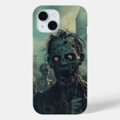 Spooky Halloween Graveyard Zombie Apocalyse Case-Mate iPhone Case (Achterkant)