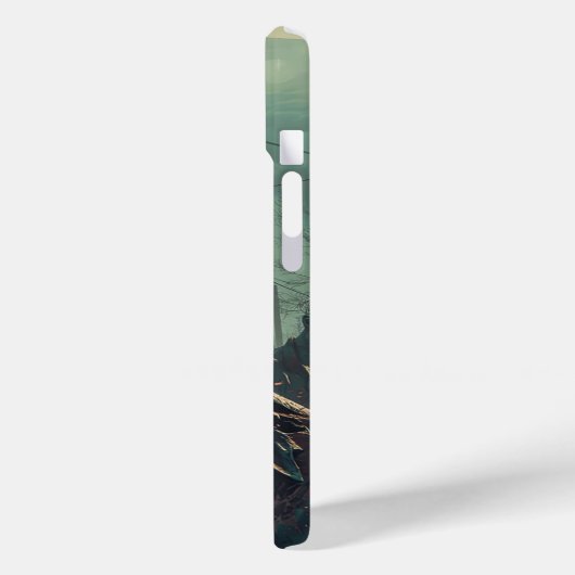 Spooky Halloween Graveyard Zombie Apocalyse Case-Mate iPhone Case (Achterkant / Links)