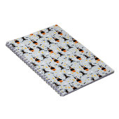 Spooky Halloween Grijs Notitieboek (Rechterzijde)