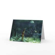 Spooky Halloween Grim Reaper en Haunted House