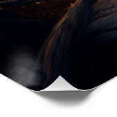 Spooky Halloween Haunted Corn Field Perfect Poster (Hoek)