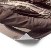 Spooky Halloween Haunted Family Portret Poster (Hoek)