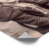 Spooky Halloween Haunted Family Portret Poster (Hoek)