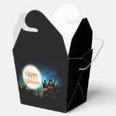 Spooky Halloween Haunted House Bedankdoosjes (Geopend)