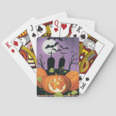 Spooky Halloween Haunted House Speelkaarten (Achterkant)