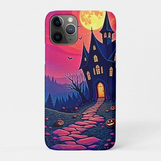 Spooky Halloween Haunted Mansion Art Case-Mate iPhone Case (Achterkant)