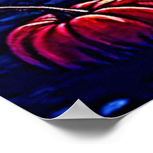 Spooky Halloween Haunted Mansion Art Poster (Hoek)