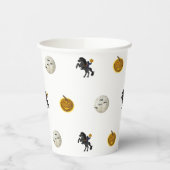 Spooky Halloween Headless Horseman Coffee Mug Papieren Bekers (Links)