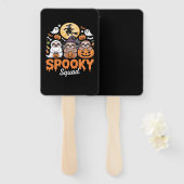 Spooky Halloween Heks Grappige Horror Luiaards Ess Handwaaier (Voorkant en achterkant)