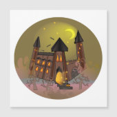Spooky Halloween heksenhuis en vampieren kasteel (Voorkant)