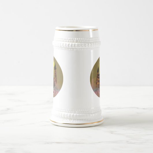 Spooky Halloween heksenhuis en vampieren kasteel Bierpul (Center)