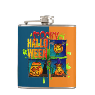 Spooky Halloween Heupfles