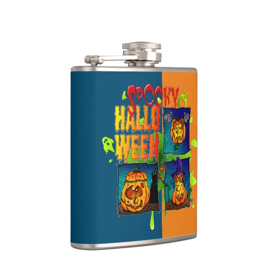 Spooky Halloween Heupfles (Rechts)