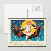 Spooky Halloween  Holiday briefkaart (Voorkant / Achterkant)