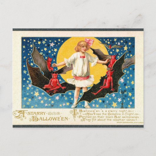 Spooky Halloween  Holiday briefkaart (Voorkant)