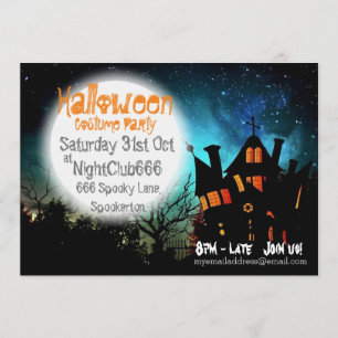 Spooky Halloween House Kaart