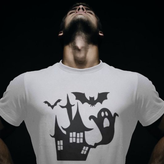 Spooky Halloween House T-shirt