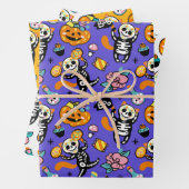 Spooky Halloween Inpakpapier Vel (In situ)