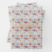 Spooky Halloween Inpakpapier Vel (In situ)