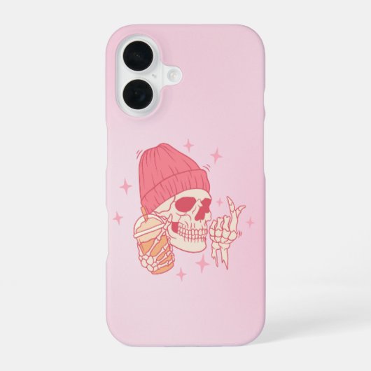 Spooky Halloween iPhone 16 Case – Fun & Festive De Hoesje (Achterkant)