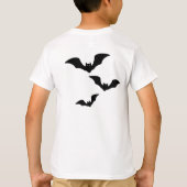 Spooky Halloween Jack O Lantaarn Naam T-shirt (Achterkant)