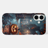 Spooky Halloween Jack-O'-Lantern Case-Mate iPhone Case (Achterkant (horizontaal))