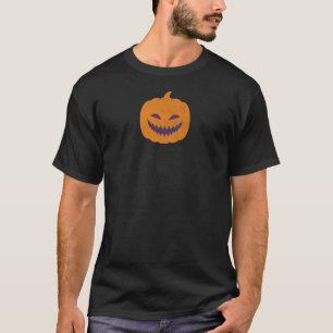 Spooky Halloween Jack-O-Lantern Pumpkin Afbeelding T-shirt