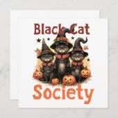 Spooky Halloween-kaart (Voorkant / Achterkant)