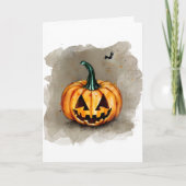Spooky Halloween Kaart (Voorkant)