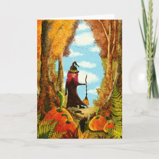 Spooky Halloween Kaart (Voorkant)