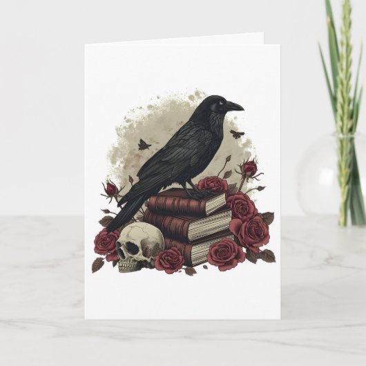 Spooky Halloween Kaart (Voorkant)