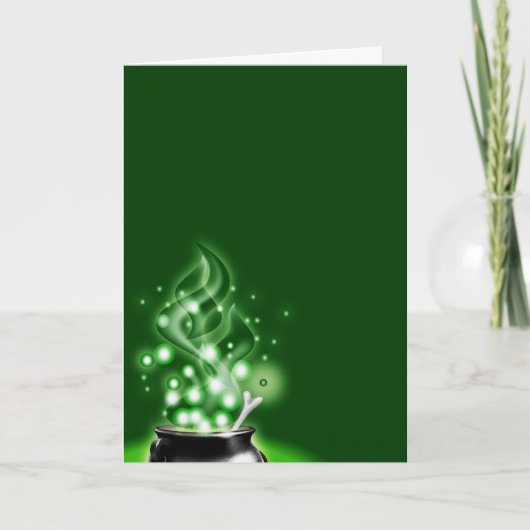 Spooky Halloween Kaart (Voorkant)