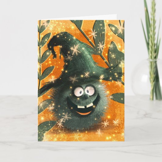Spooky Halloween Kaart (Voorkant)
